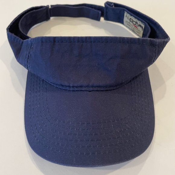 CHILDREN’S UNISEX SUN VISOR BLUE OC SPORTS - Picture 1 of 8